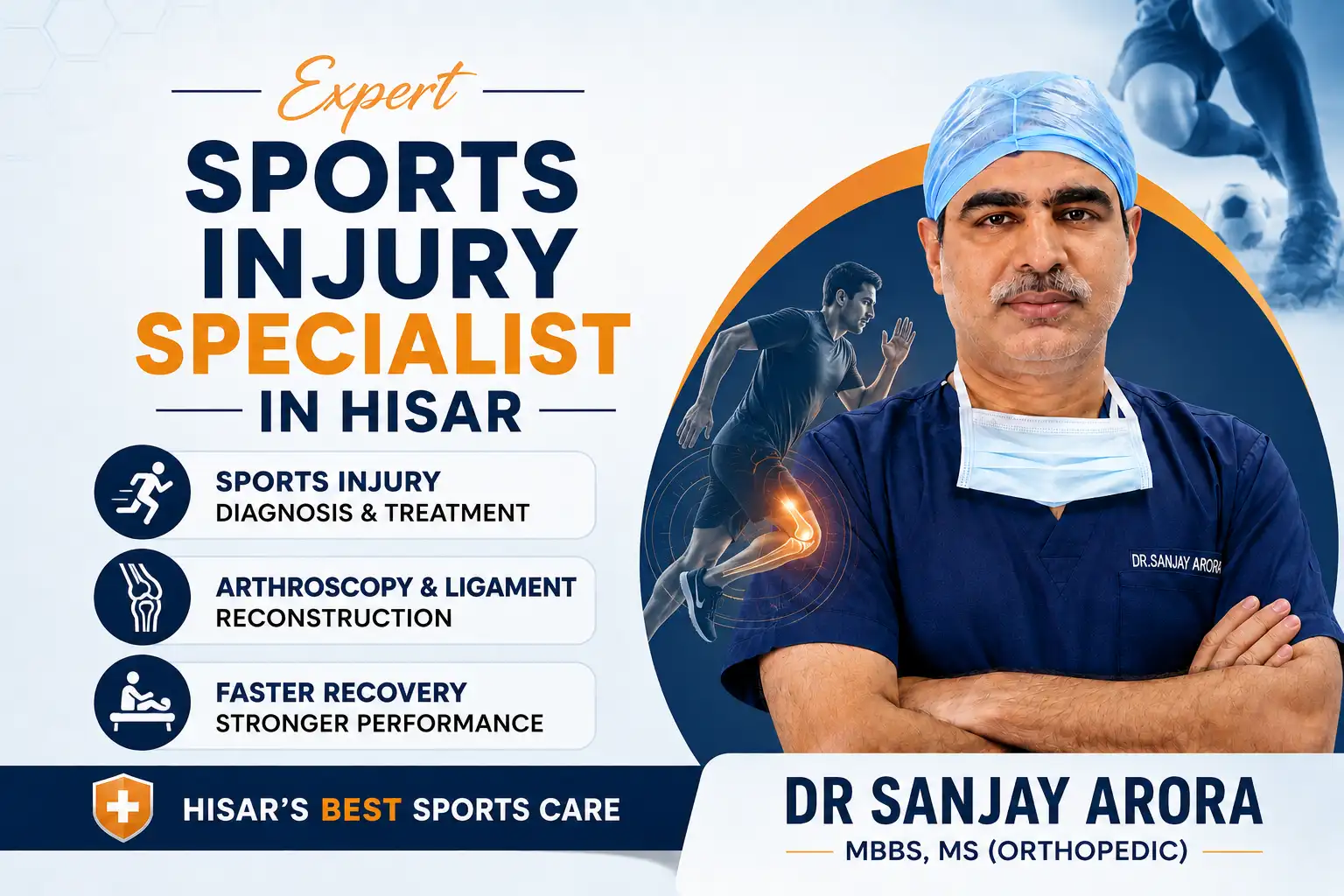 Sports Injury Specialist in Hisar